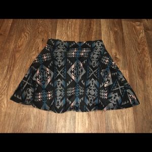 Tribal Print Skirt